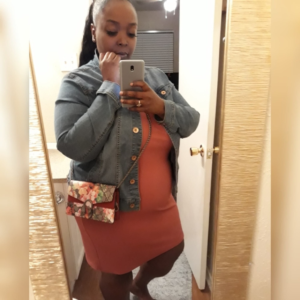 Peach/Pink Dress Size 3XL
